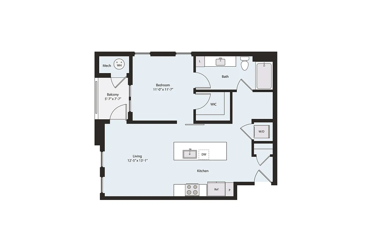 Floor plan E1-1