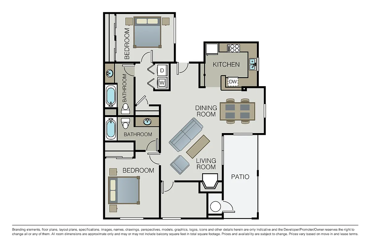 Floor plan The Venezia