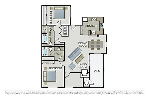 Floor plan The Venezia