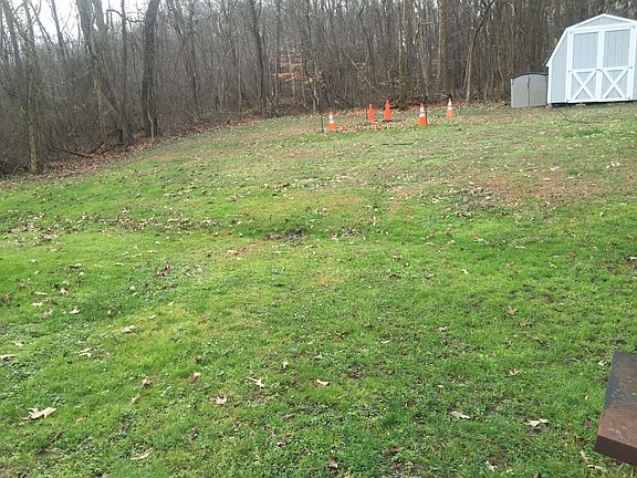 back yard with 10X12 shed