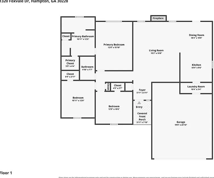 3 bed, 2.0 bath, 1454 sqft, $1,860 — Photo 2
