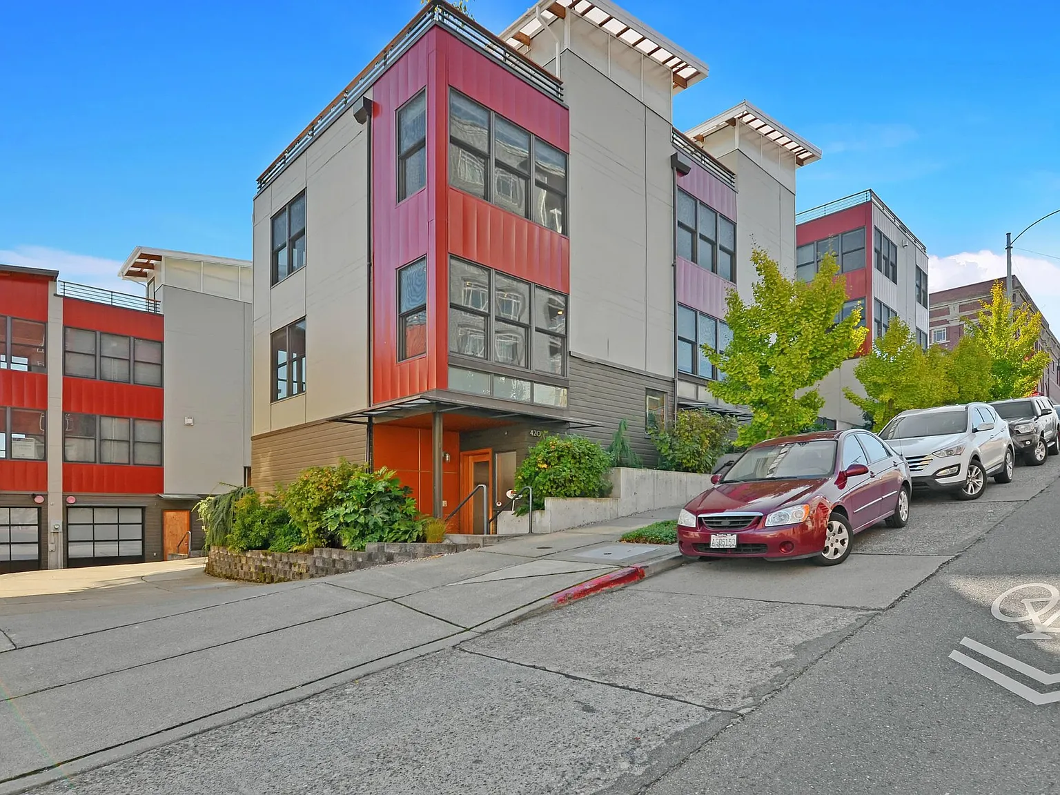 Award-Winning Craftsmanship Meets Panoramic Views | Theater District Townhome — Photo 1