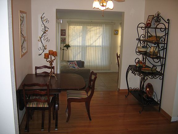 dining room looking into sun room