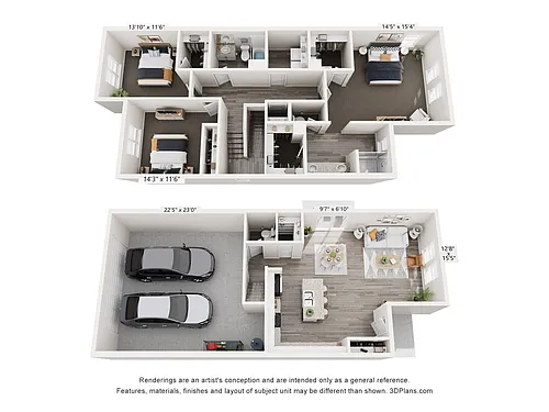 Floor plan C1 Garden