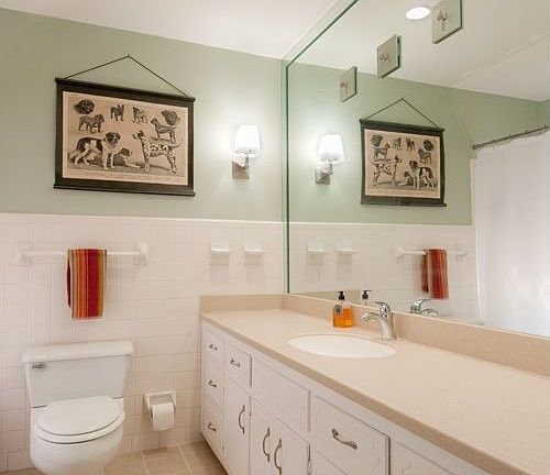 nice sized bath