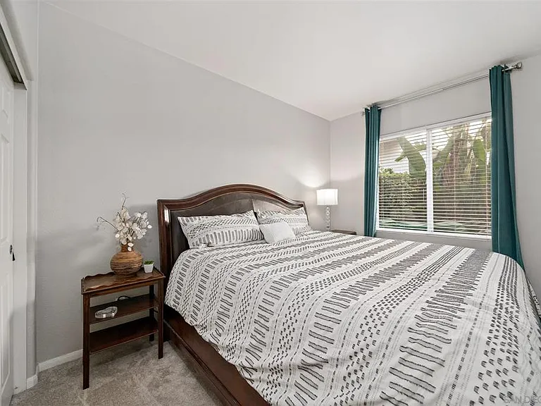 Downstairs bedroom with King bed