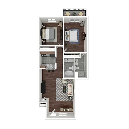 Floor plan B2