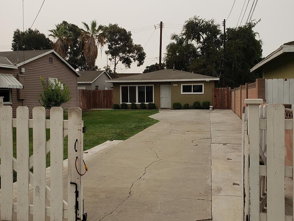 Front View with long driveway