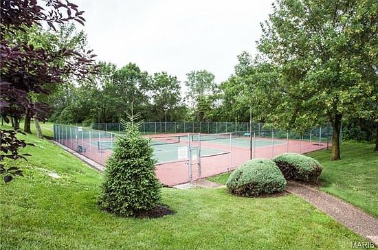 Lighted Tennis Courts