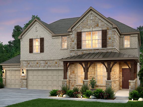 Now available with a 3rd Car Garage on our 60 homesites Home Exterior D depicted here.