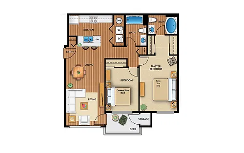 Floor plan Merlot