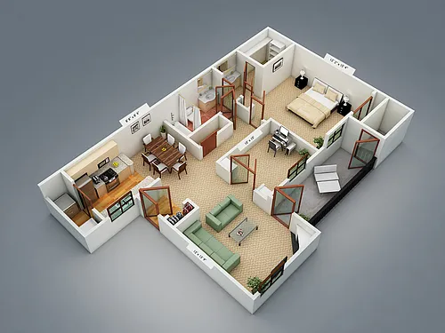 Floor plan D