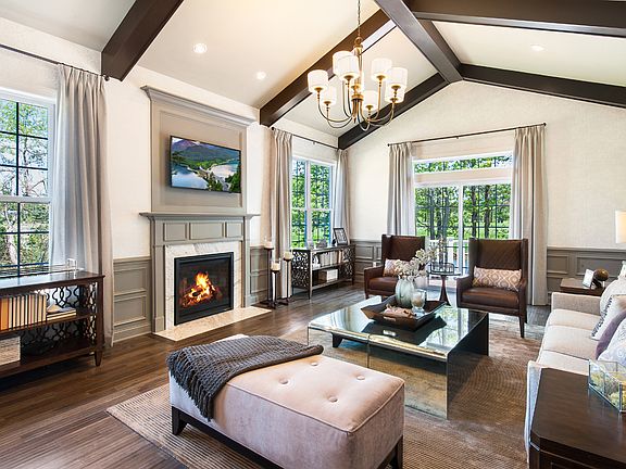 Living Room with Fireplace