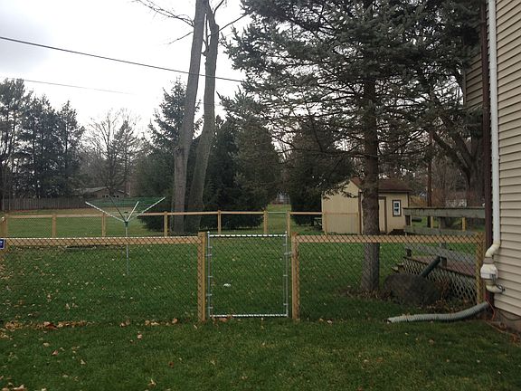 Nice fenced backyard 