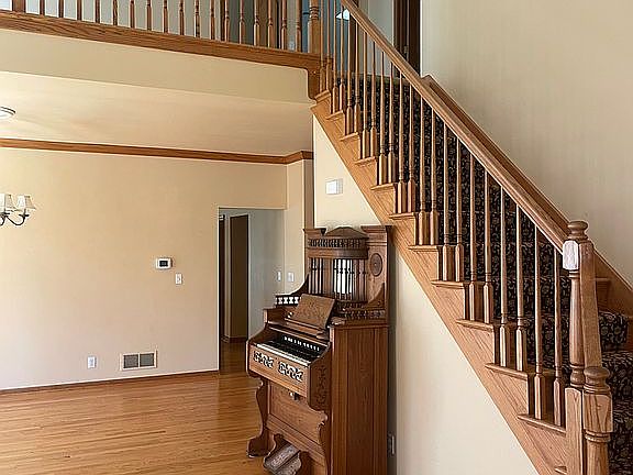 Stairs to second floor