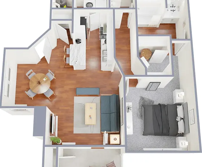 One bedroom, one bath, 925 square foot apartment home One bedroom, one bath, 925 square foot apartment home