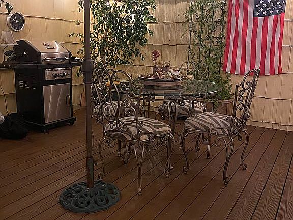 From patio off kitchen 