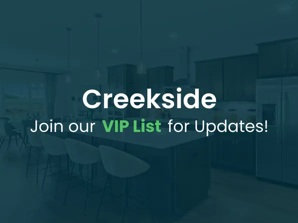 Homes Available Soon, Creekside