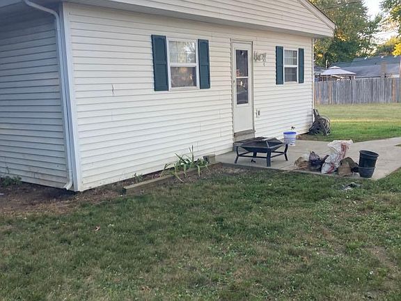 fire pit included (trash has been removed)