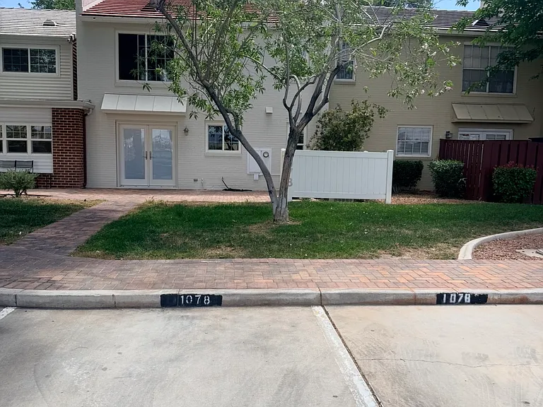 Two assigned parking spots for 1078; most units only have one assigned spot.