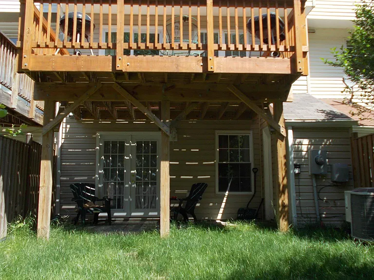 Deck and Yard