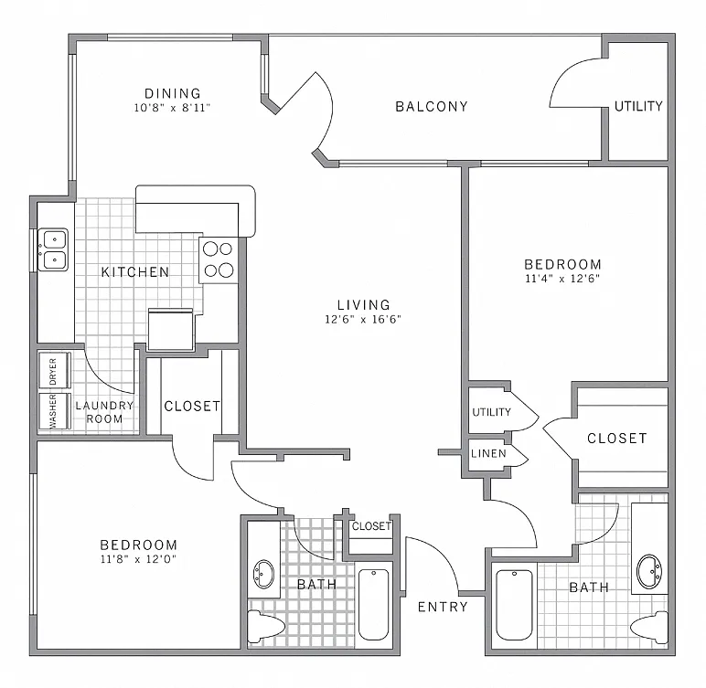 Floor plan B2