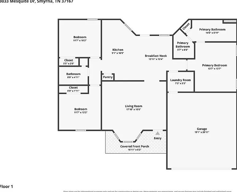 3 bed, 2.0 bath, 1382 sqft, $2,015 — Photo 2