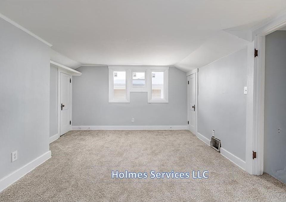 View of living room from kitchen.