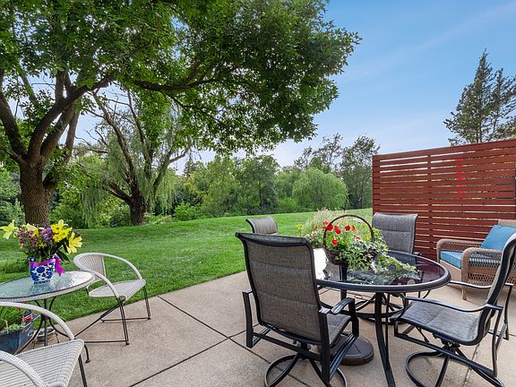 Private space overlooking nature preserve, new privacy wall
