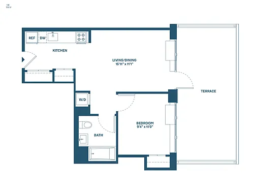 Floor plan A01F