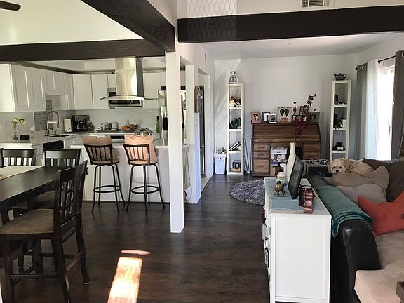 View from front door. (cute dog for rent)