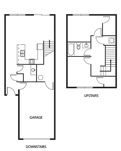 Floor plan 2 Bed