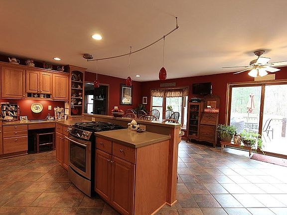 kitchen island gas range