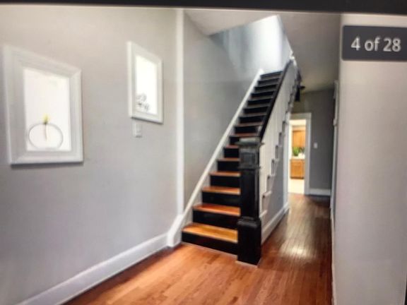 Stairs to the second floor