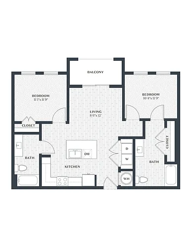 Floor plan B1.A