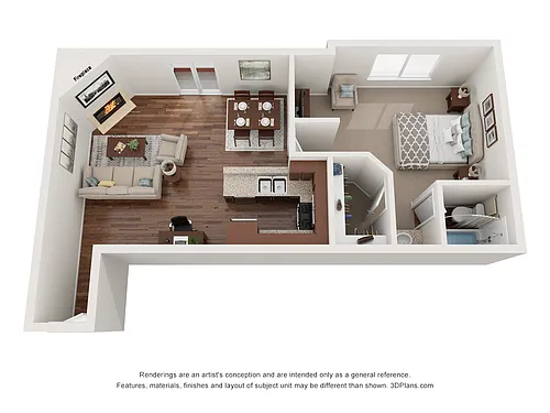 Floor plan mm1x1l