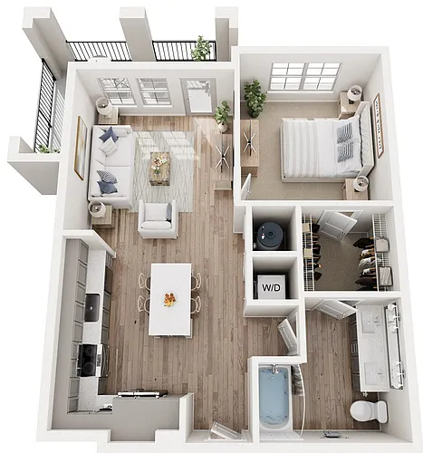 Floor plan The Burton V