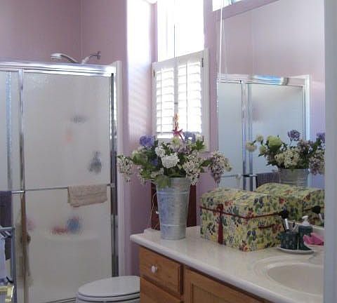 The Master bathroom