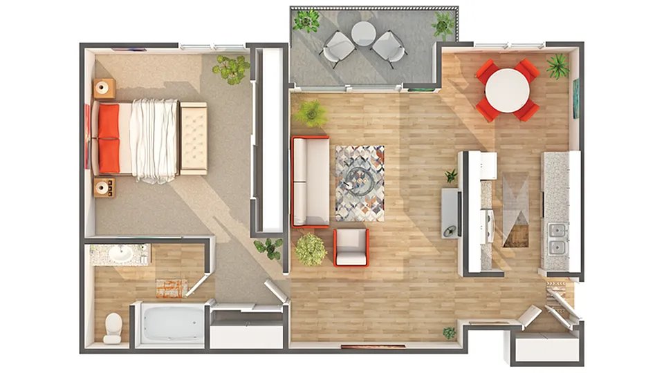 Floor plan A1