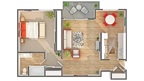 Floor plan A1