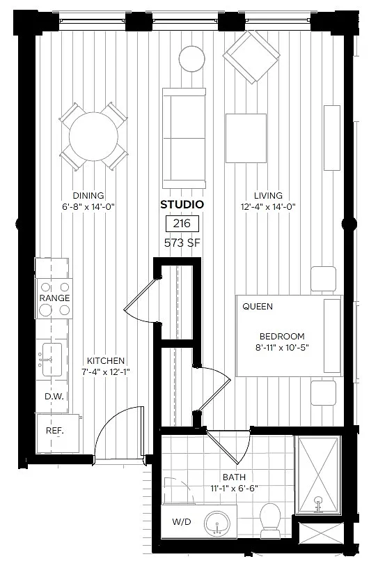 Floor plan 216