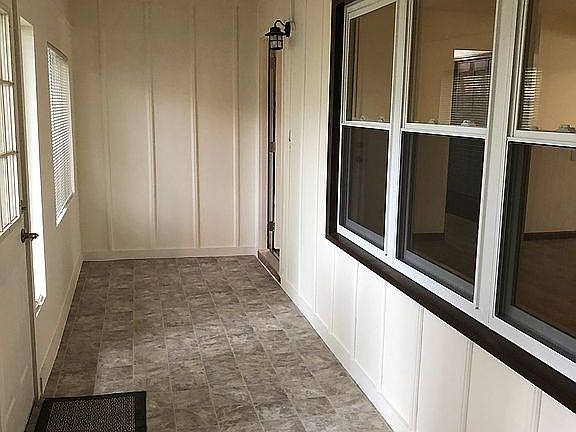 Enclosed front porch