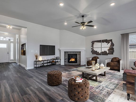 Living Room with Fireplace