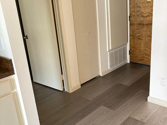 Entrance loads of hanging closet space! Area has an assortment of levels of prices for groceries, clothing, jewelry and home appliances.