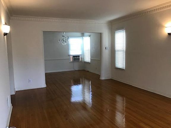 Living room and dining room