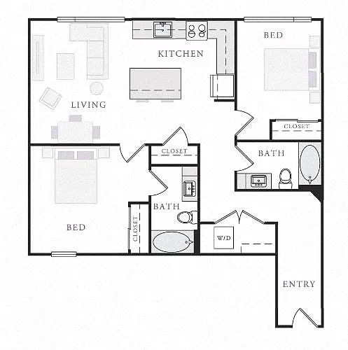 Floor plan B1