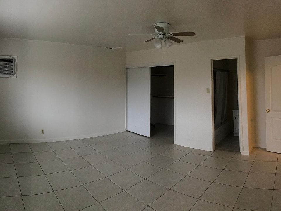 Bedroom with walk in closet