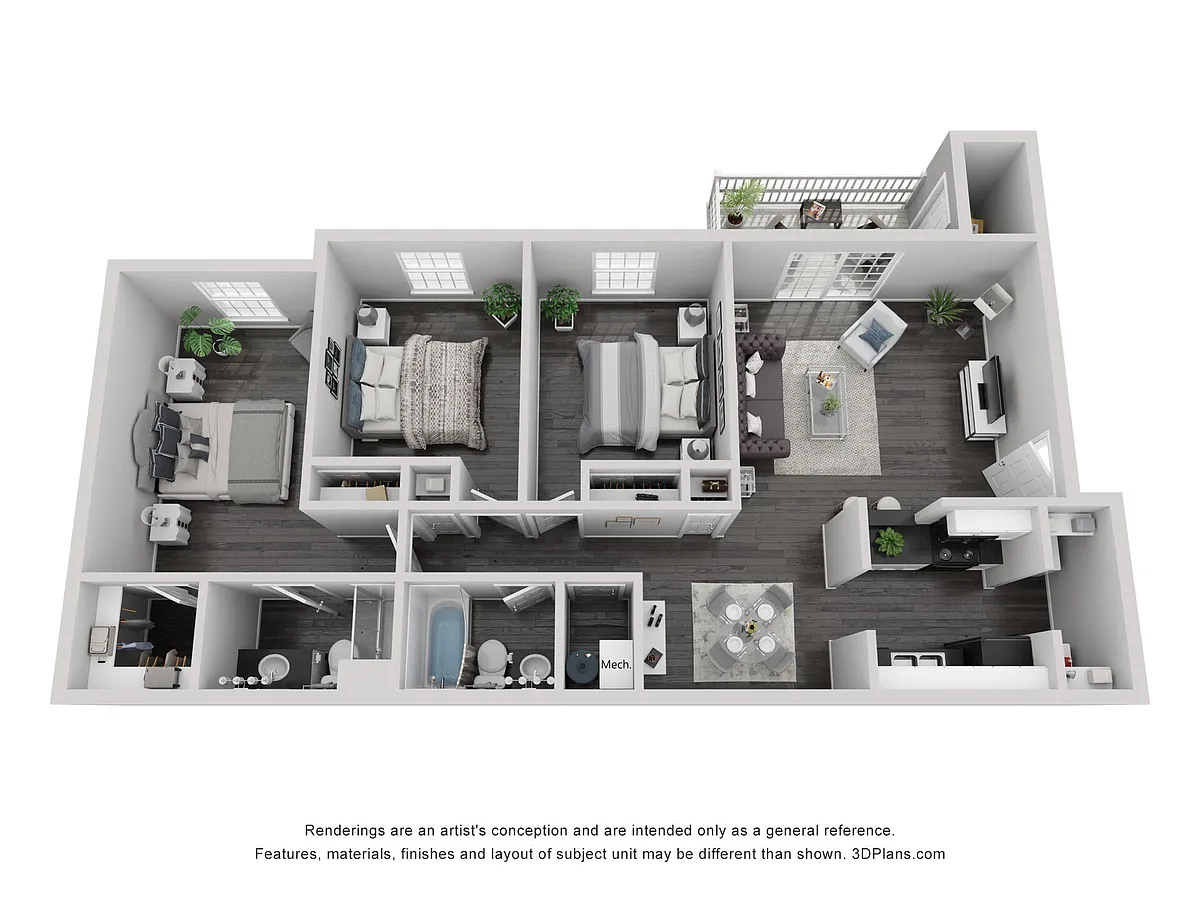 Floor plan Lindbergh