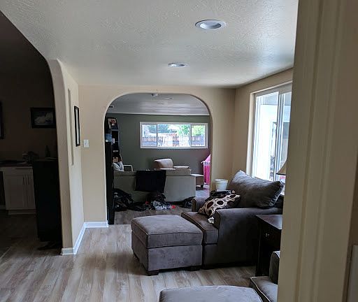 Dining room into Living Room