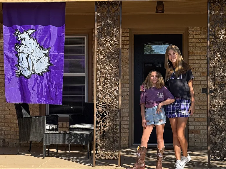 Welcome to the Frog Pad. Generations of TCU students have enjoyed the warm hospitality of this home.